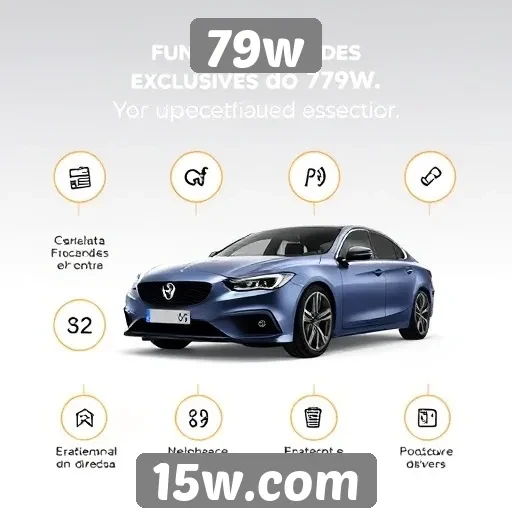 Funcionalidades exclusivas do 79w em relação a concorrentes