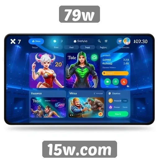 Interface do usuário e navegação intuitiva do 79w